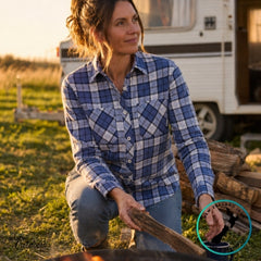 Swanndri Women's Full Button Egmont Flannel Shirt