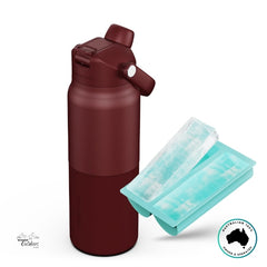The Aussie Pal 1L Bottle and Ice Tray Bundle