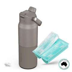 The Aussie Pal 1L Bottle and Ice Tray Bundle