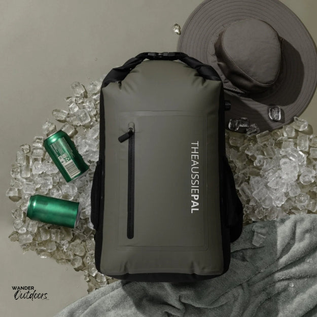 The Aussie Pal - Insulated 20L Cooler 2in1 Backpack in Green