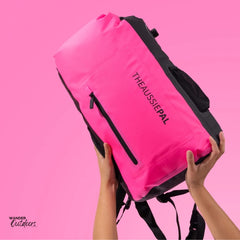 The Aussie Pal - Insulated 20L Cooler 2in1 Backpack in Pink