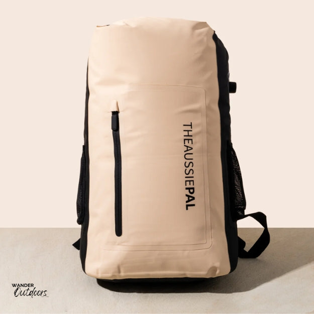 The Aussie Pal - Insulated 20L Cooler 2in1 Backpack in Sand