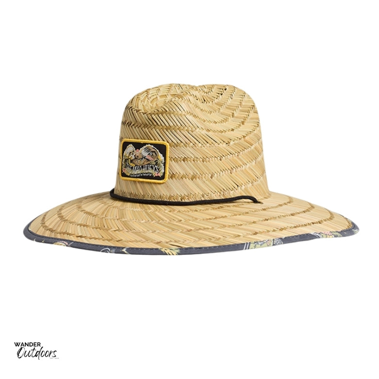 The Mad Hueys Frothin Out Straw Hat Side View