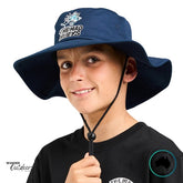 The Mad Hueys Great Bite Shark Youth Wide Brim Hat
