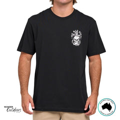 The Mad Hueys Rope Skull Anchor Tee