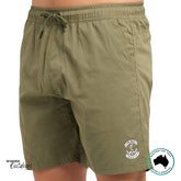 The Mad Hueys Skull Anchor 18" Volley Shorts