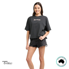 The Mad Hueys Women's Make No Bones Boxy Tee