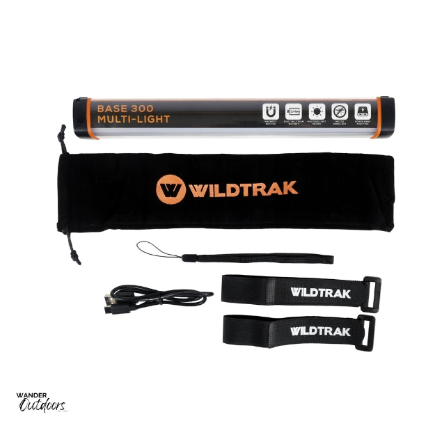 Wildtrak Base 300 Lumen Rechargeable Multifunctional 6AH 30cm Light
