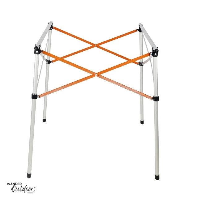 Wildtrak Camp 70 Compact Table Aluminium Frame