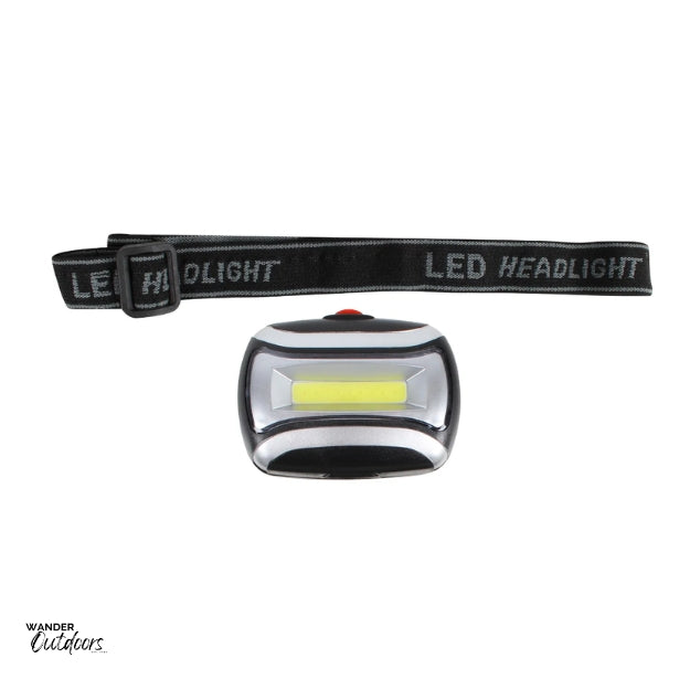 Wildtrak Deluxe Head Torch COB 3W 175L