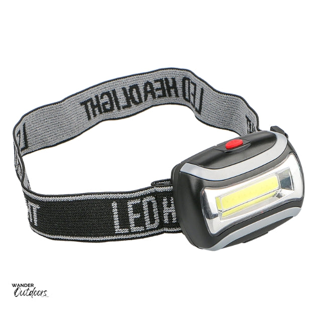 Wildtrak Deluxe Head Torch COB 3W 175L