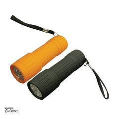 Wildtrak Flashlight Handy Torch Orange and Black