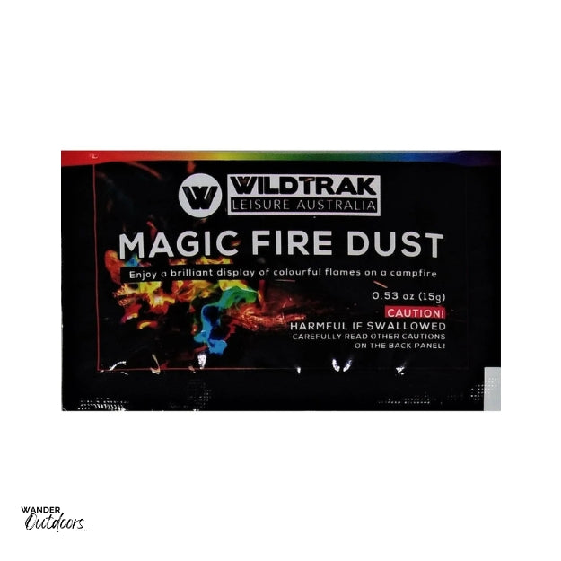 Wildtrak Magic Colour Fire Dust 15g Packaging
