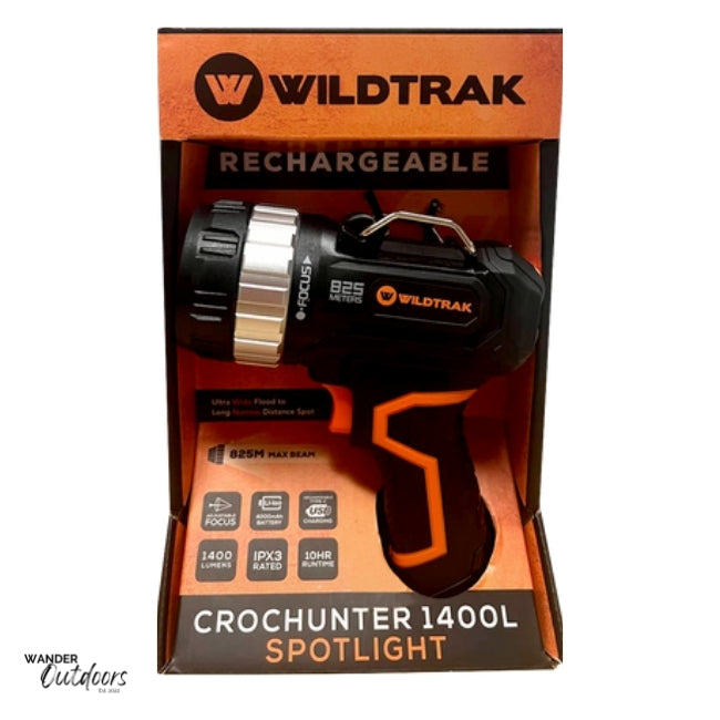 Wildtrak Spotlight Croc Hunter 1400L In Packaging