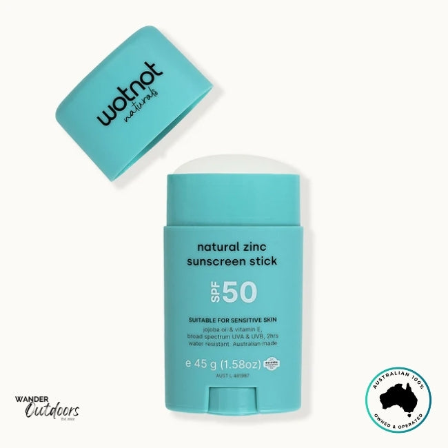 Wotnot Naturals SPF 50 Natural Zinc Sunscreen Stick