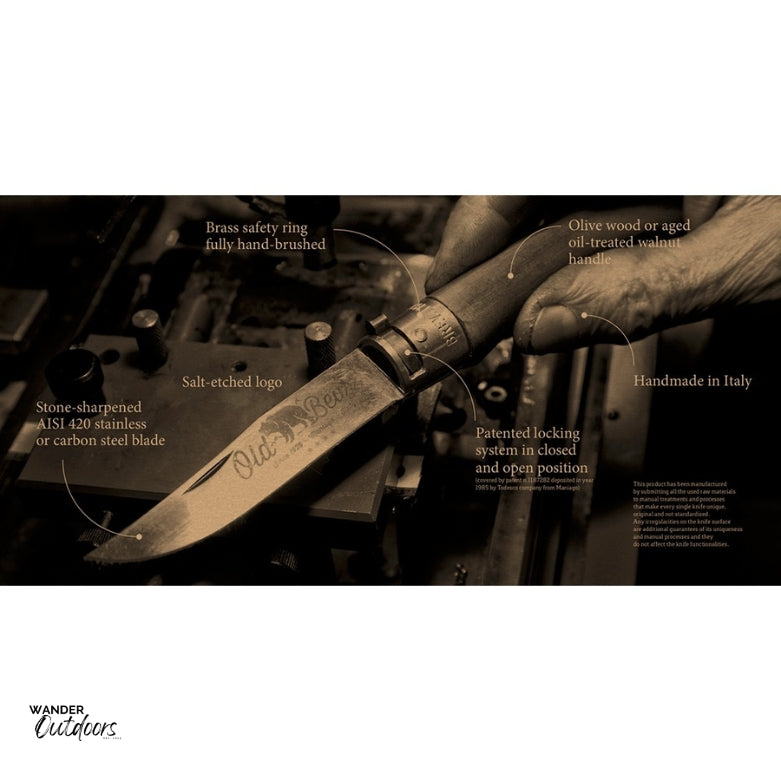 Features of the Antonini Old Bear Classical Knife