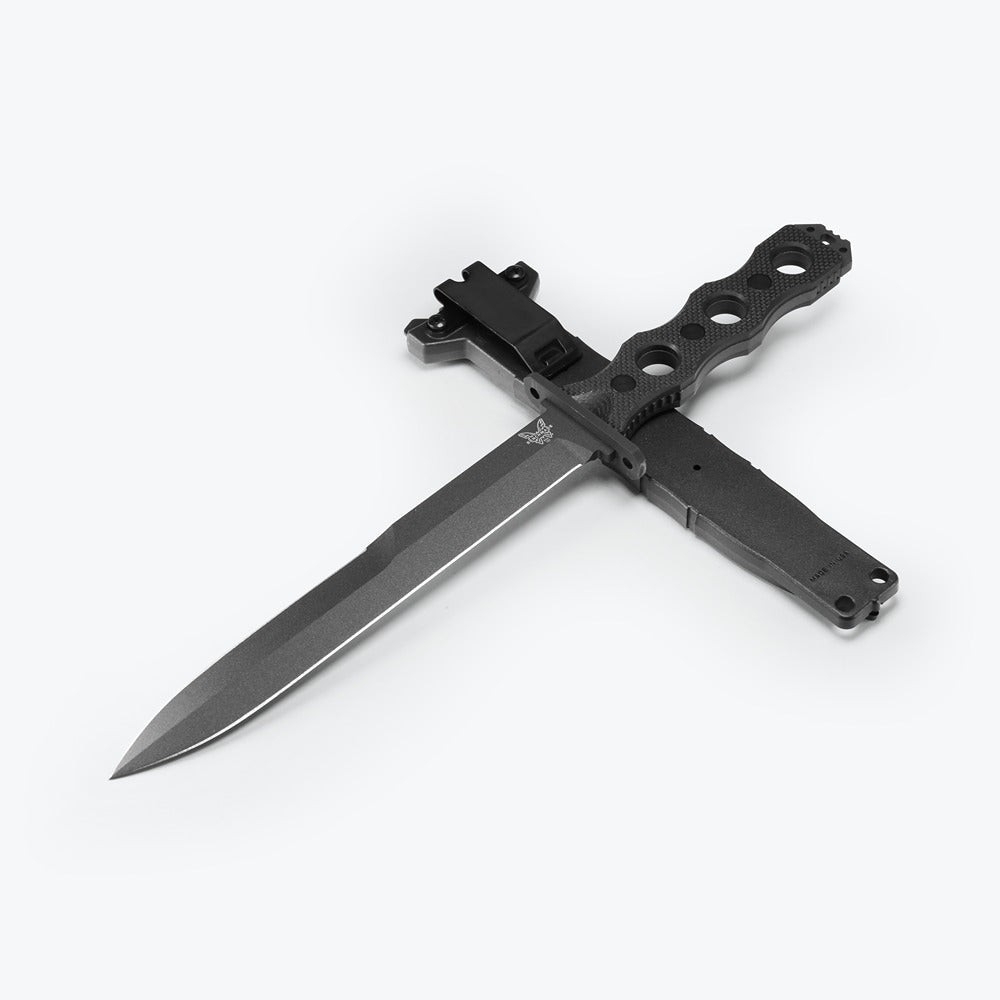 Benchmade 185BK Thompson SOCP Fixed Blade Black - NEW 2023 - Wander Outdoors