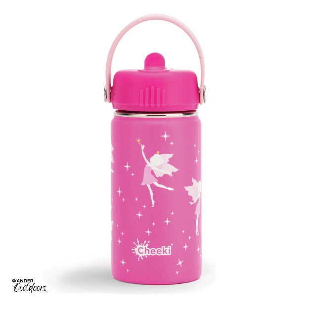 Cheeki 400ml Insulated Adventure Kids Drink Bottles Fairy