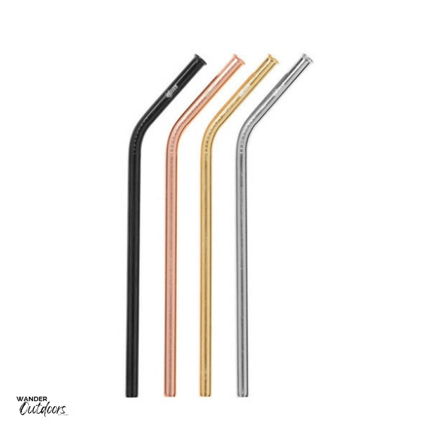 Cheeki Stainless Steel Bent Straws All colours