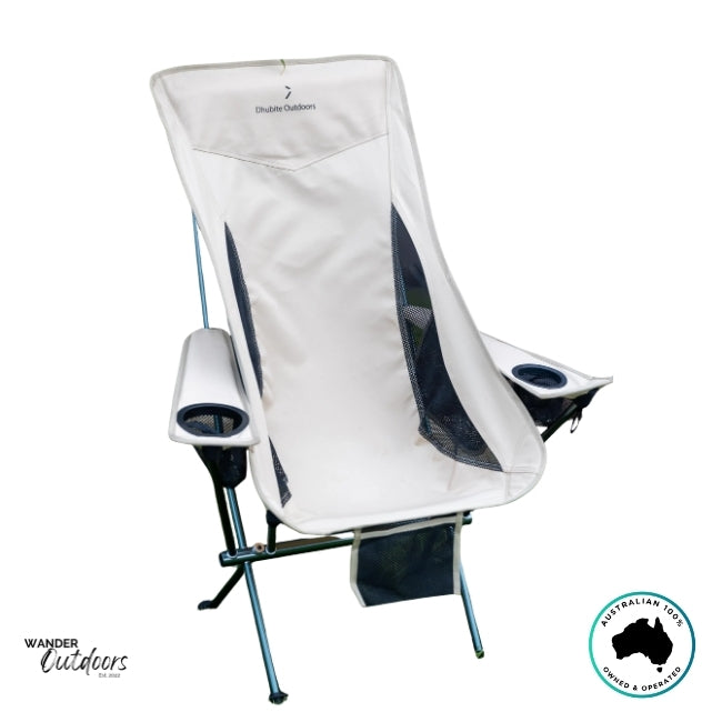 Dhubite Outdoors Compact Camp Chair with Armrest