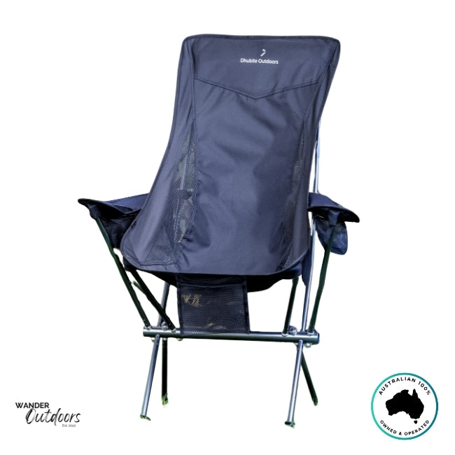 Dhubite Outdoors Compact Camp Chair with Armrest