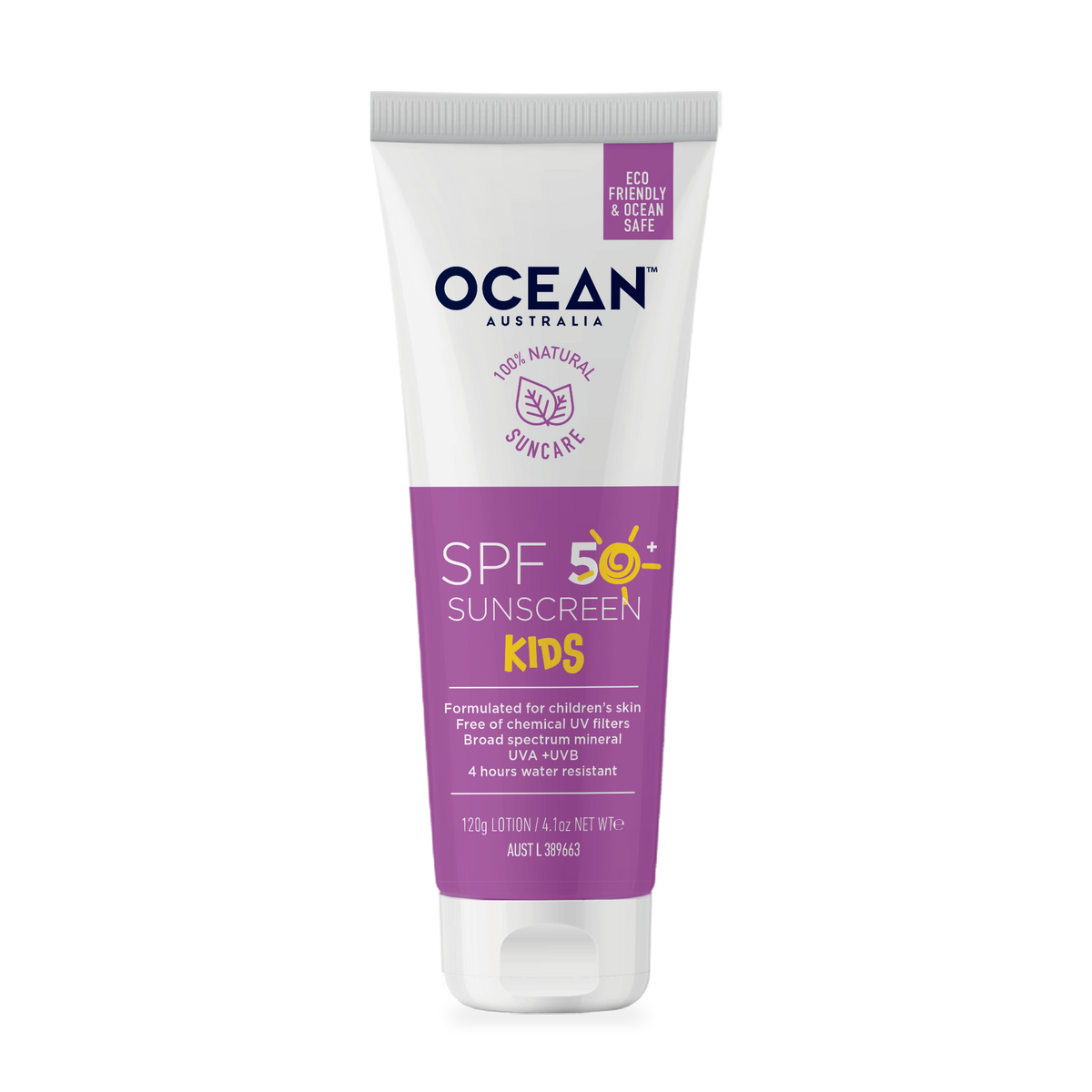 Ocean Australia SPF 50+ Kids Sunscreen 120g