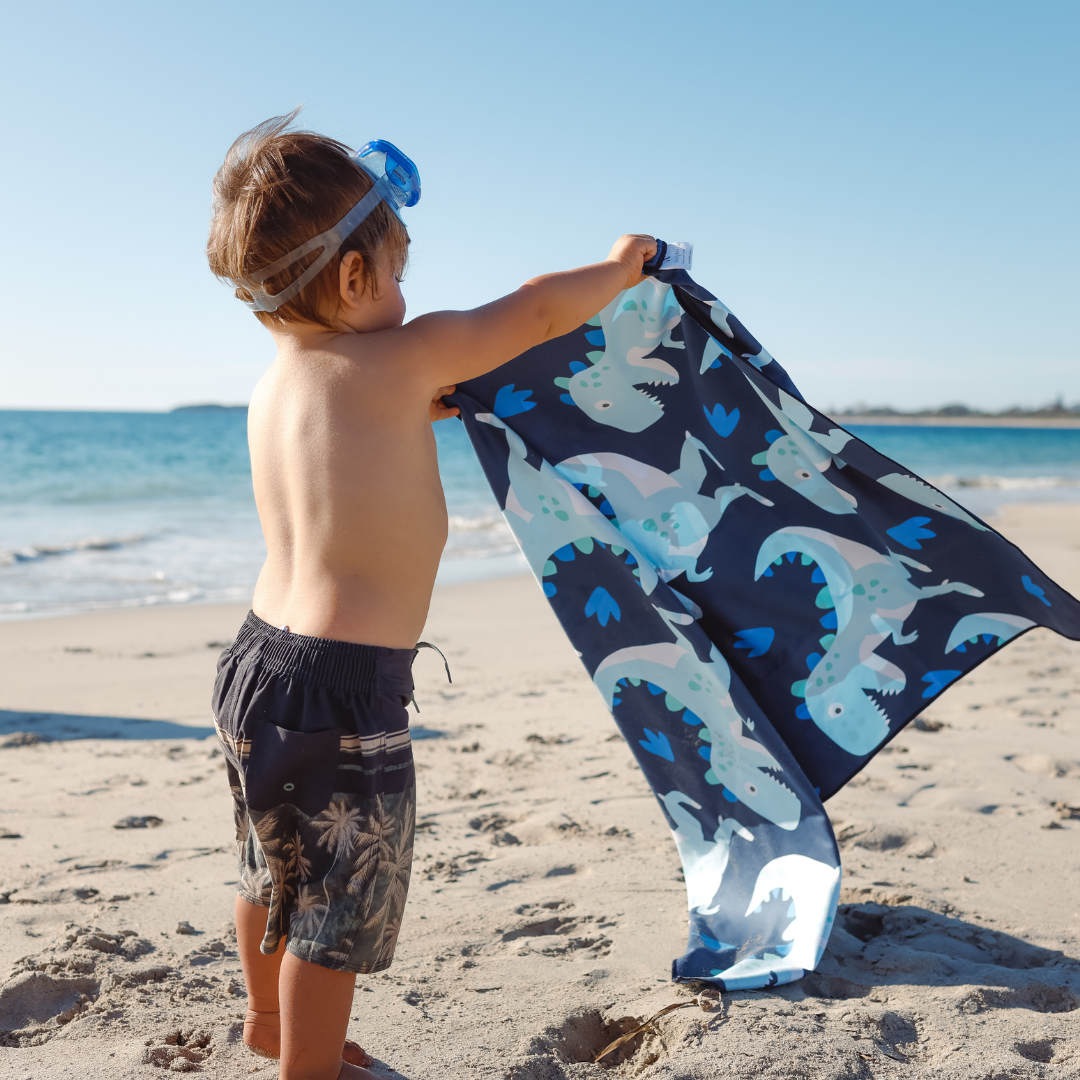 Newlyfe Kids Dino Beach Towel