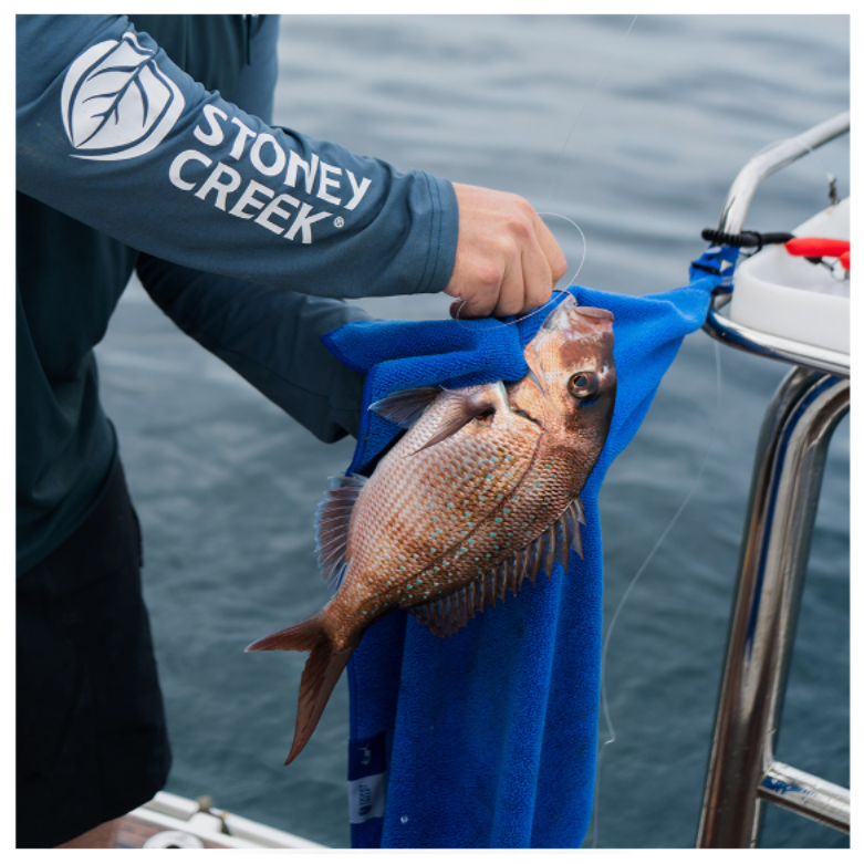 Stoney Creek Sport Fishing Fish Towels (Twin Pack)