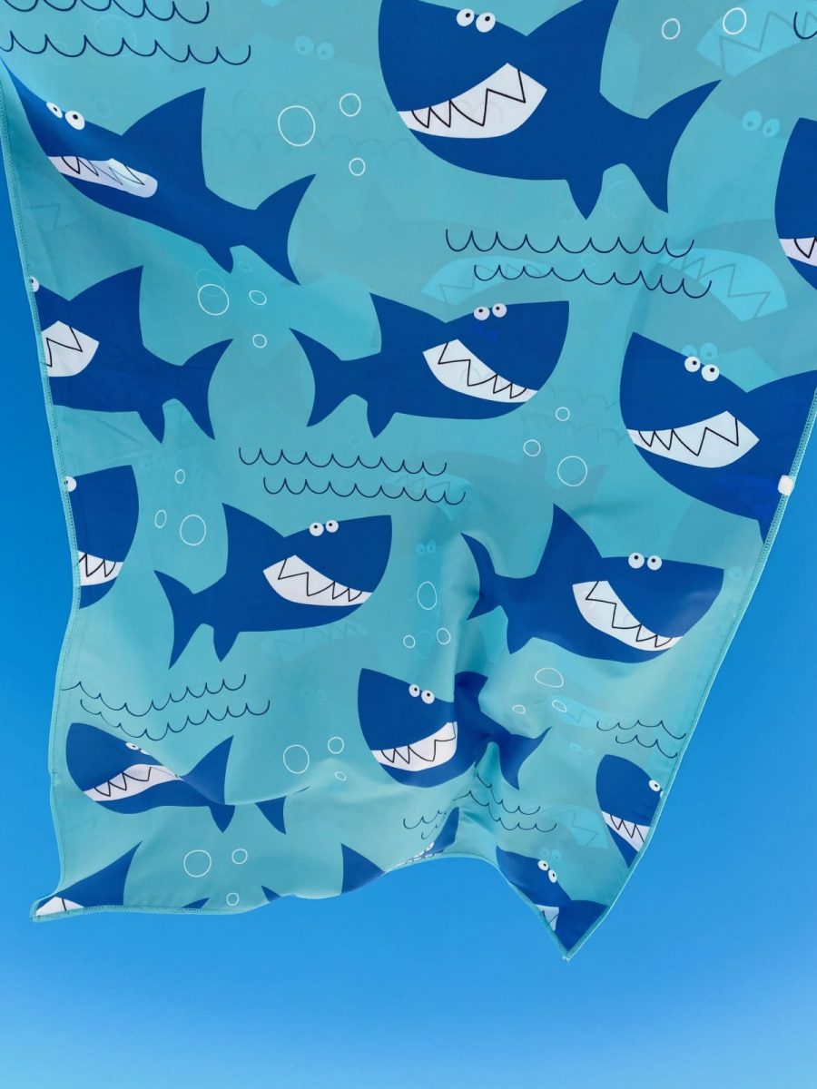 Newlyfe Kids Shark Beach Towel