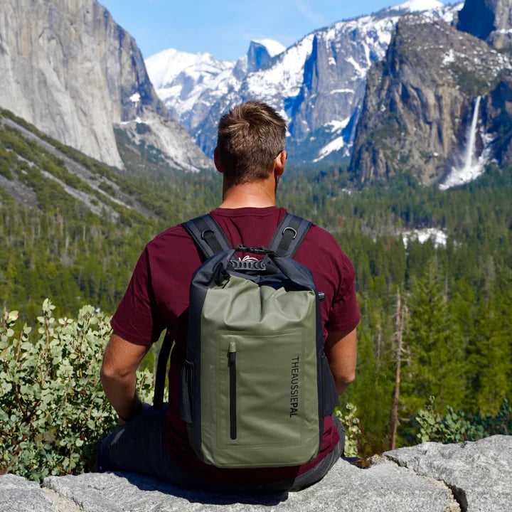 Ice Mule Classic 20L Backpack Cooler – Black, Waterproof, Buoyant, 24hr Chill