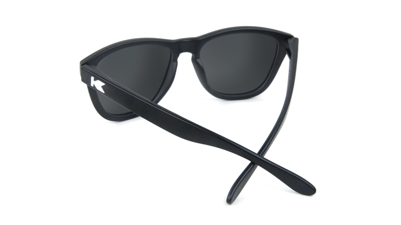 Knockaround Kids Premium Sunglasses - Black / Green Mooonshine