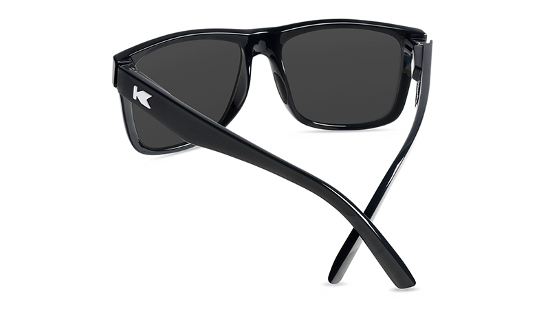 Knockaround Torrey Pines Sport Sunglasses - Jelly Black / Sky Blue - Wander Outdoors
