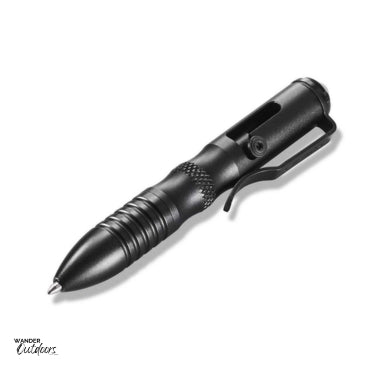BENCHMADE 1121-1 SHORTHAND PEN, BLACK 6061-T6 ALUMINIUM