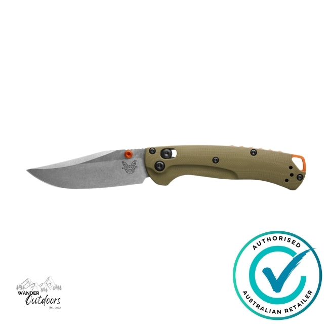 Benchmade 15534 Mini TaggedOut | OD Green | G10 Folding Knife