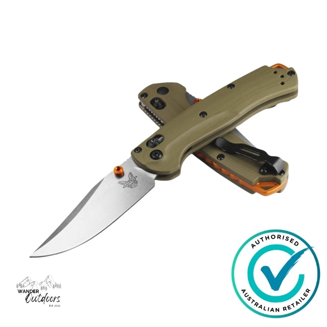 Benchmade 15534 Mini TaggedOut | OD Green | G10 Folding Knife