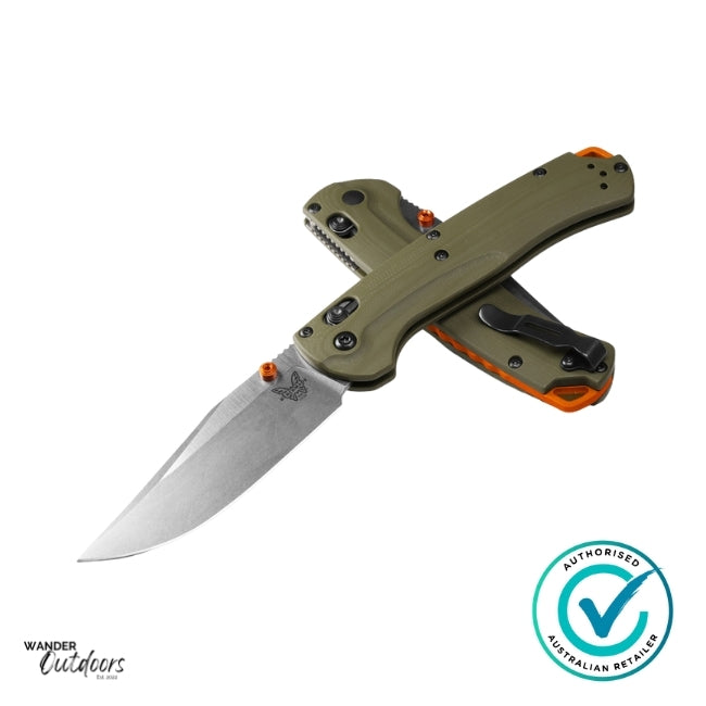 Benchmade 15536  Taggedout Axis Folding Knife | Stacked