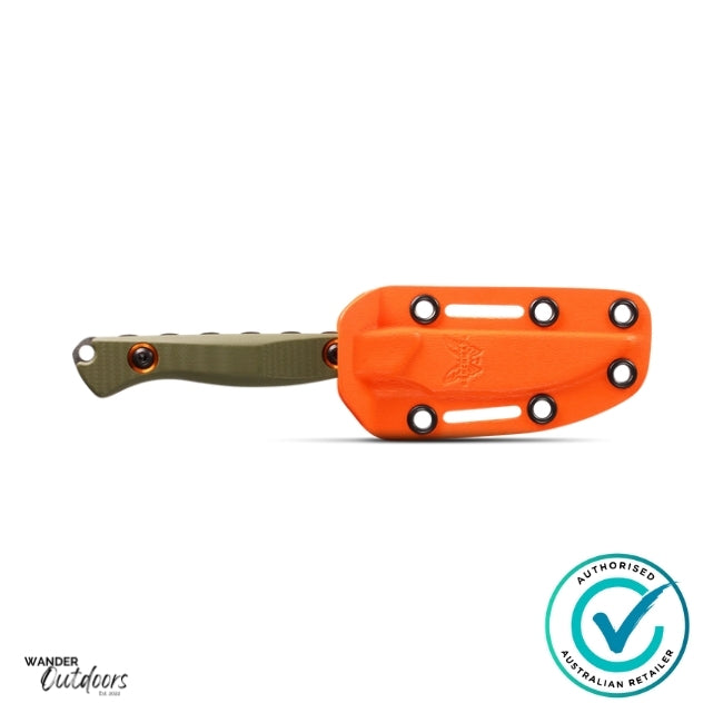 Benchmade 15700-01 Flyway Fixed Blade Knife In Sheath