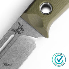 Benchmade 163-1 Sibert Bushcrafter Knife Close Up