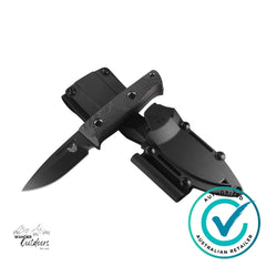 Benchmade 165BK Mini Bushcrafter Fixed Blade