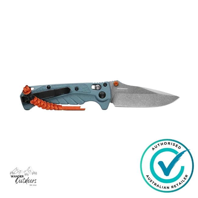 Benchmade 18065 Mini Adira | Depth Blue Grivory | Folding Knife