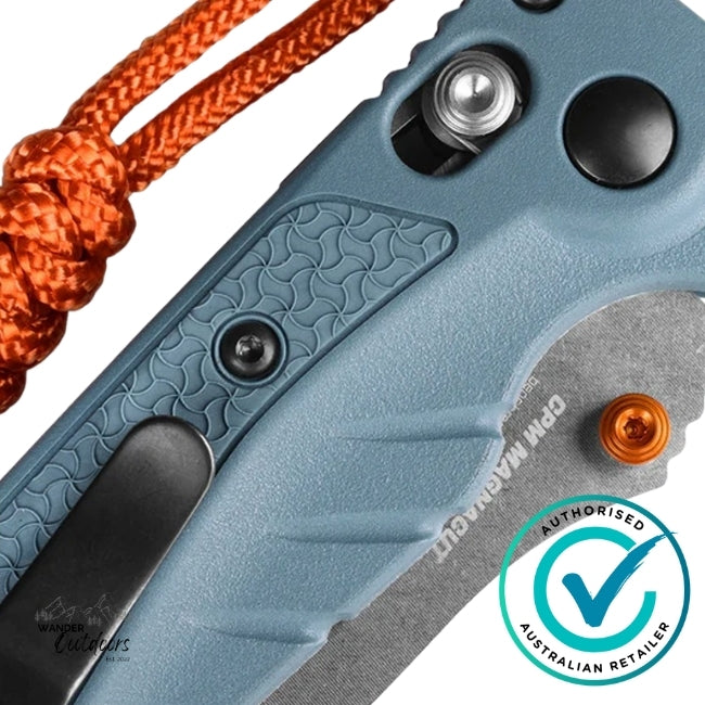 Benchmade 18065S Mini Adira | Depth Blue | Folding Knife