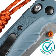 Benchmade 18065S Mini Adira | Depth Blue | Folding Knife