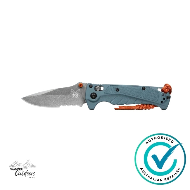 Benchmade 18065S Mini Adira | Depth Blue | Folding Knife