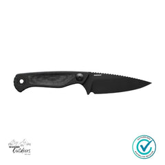 Benchmade 203BK-02 Dacian | Black Micarta | Spear Point Fixed Blade Knife