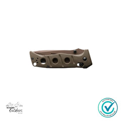 Benchmade 275SFE-04 Adamas OD Green G10 Part Serrated Folding Knife