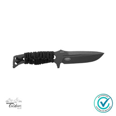 Benchmade 375BK-02 Fixed Adamas Black Paracord Fixed Blade