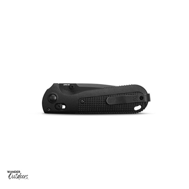 Benchmade 430BK-02 Redoubt Axis Folding Knife Flat Lay Folded