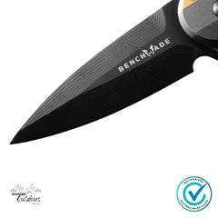 Benchmade 491BK-261 Gold Class Lowden | Flipper Folding Knife