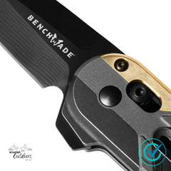 Benchmade 491BK-261 Gold Class Lowden | Flipper Folding Knife