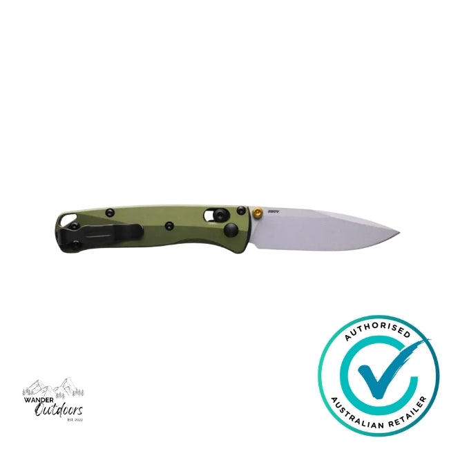 Benchmade 533SL-10 Mini Bugout | Woodland Green | Folding Knife